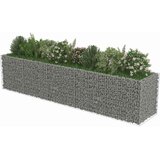  Gabionska sadilica od pocinčanog čelika 450 x 90 x 100 cm | shoptok.hr