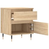  Noćni ormarići 2 kom boja hrasta 40x35x50 cm konstruirano drvo | shoptok.hr