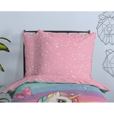Good Morning Rožnata enojna bombažna otroška posteljnina 140x200 cm Dash – | Shoptok.si