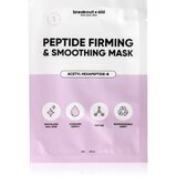 breakout + aid Peptide Firming & Smoothing Mask maska iz platna s peptidi 34 g | Shoptok.si