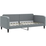  Dnevni krevet na razvlačenje svjetlosivi 90 x 200 cm od tkanine | shoptok.hr
