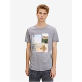 Tom Tailor Light Grey Men's T-Shirt Denim - Men's | Shoptok.si