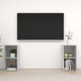 TV ormarići 2 kom boja betona 72x35x36,5 cm konstruirano drvo | Eponuda.com