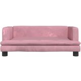 vidaXL Krevet za pse ružičasti 80 x 45 x 30 cm baršunasti | shoptok.hr