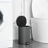 Songmics Koš za smeti 5 L, siv | Shoptok.si