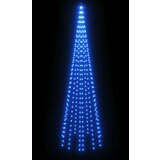  Božićno drvce na stijegu 310 LED žarulja plave 300 cm | shoptok.hr