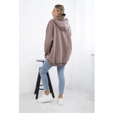 Kesi Insulated sweatshirt with mocha motif of strawberries | shoptok.hr