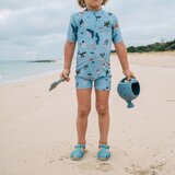 Liewood dječji kombinezon za kupanje s rukavima max sea creature mix | shoptok.hr