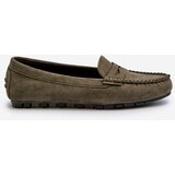 EVENTO Women's Suede Moccasins Dark Beige Ranica | Eponuda.ba