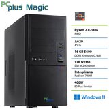 PCPLUS namizni računalnik Magic Ryzen 7 8700G/16GB/SSD 1TB/Win 11 Home/Radeon 780M/147995 | Shoptok.si