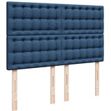  Krevet s oprugama i madracem plavi 140x200 cm od tkanine | shoptok.hr
