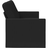 SOFA za 3 osobe Crna 190 x 81 x 82 cm Tkanina Slike