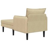  Preveliki šezlong Siva zelena Baršunasta tkanina - Svijetlo zelena siva 71 cm | shoptok.hr