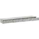  Ladice za Krevet Betonska Siva 180x36 5x16 5 cm Konstruirano drvo | shoptok.hr