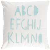 Kave Home Modro-bela bombažna prevleka za otroško okrasno blazino Keila, 45 x 45 cm Cene