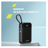 Canyon powerbank OnPower 204 CNS-CPB204B, 20.000 mAh, 22,5 W, črna | Shoptok.si