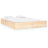 vidaXL Posteljni okvir iz trdnega lesa 120x190 cm, (20601664) Cene