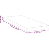  Nadvložek Bela 90 x 190 cm Jacquard tkanina, (5000202387) | Shoptok.si