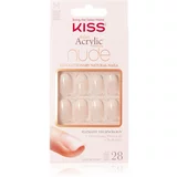 Kiss Nude Nails Graceful umetni nohti medium 28 kos