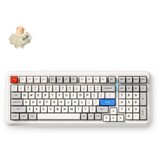 MCHOSE Bežična gaming tastatura K99 V2 Mehanička retro white | Eponuda.com