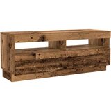 TV ormarić LED boja drva 300x35x40 cm konstruirano drvo | shoptok.hr