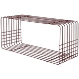 Mette Ditmer Denmark Bordo rdeča večnivojska kovinska polica 70 cm Wire – | Shoptok.si