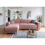 Miuform Ružičasta sklopiva/s prostorom za odlaganje kutna garnitura Classy Sophie – | shoptok.hr
