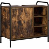  Set ormarića za kupaonicu 3 kom. Dimljeni hrast | shoptok.hr