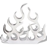 vidaXL Stojalo za vino za 11 steklenic srebrno aluminij | Shoptok.si