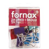  Kvačice za papir 19mm pk10 fornax bc-30 sortirano blister Cene