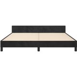  Okvir za krevet bez madraca crni 160x200 cm baršunasti | shoptok.hr