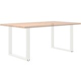 vidaXL noge stolića za kavu u-oblika 2 kom bijele 80x(72-73) cm čelik | shoptok.hr