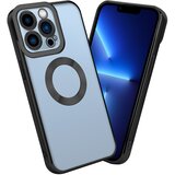 Cadorabo Case, združljiv z Apple v prozorni - črni - zaščitni pokrov, narejen iz fleksibilnega silikona TPU s kromiranjem, (20603109) Cene