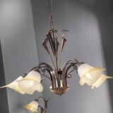  ONLI - Luster na lancu LUCREZIA 5xE14/6W/230V bronzana | Eponuda.com