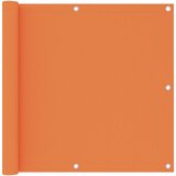 vidaXL Balkonsko platno oranžno 90x600 cm oksford blago Cene