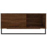  Stolić za kavu smeđi hrast 80x80x36 5 cm konstruirano drvo | shoptok.hr