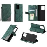 Chameleon Preklopna torbica (WLGO-Lines) za POCO X5 Pro, zelena | Shoptok.si