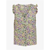 Only Purple-yellow flowered blouse Gerda - Women Cene