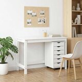  Set stola i pokretnog ormara MOSS 2 pcs Bijela | shoptok.hr