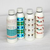 Rex London Kremno bela steklenica za vodo za na pot iz nerjavečega jekla 500 ml Periodic Table – | Shoptok.si