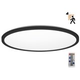  LED kupatilsko svetlo sa senzorom NIVERA LED/32W/230V IP54 prečnika 42 cm crno + daljinski upravljač | Eponuda.com