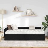  Kotni okvir postelje z matrico Drugo 2 pcs Zelena blago, (5000123308) | Shoptok.si