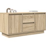 TV ormarić s LED svjetlima boja hrasta sonome 100x41x50 cm | shoptok.hr
