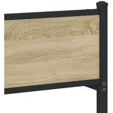 Metalni okvir kreveta bez madraca boja hrasta sonome 160x200 cm | shoptok.hr
