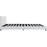  Okvir za krevet od umjetne kože bijeli 180 x 200 cm | Eponuda.com