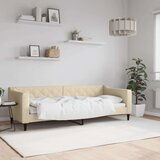  Dnevni krevet krem 80 x 200 cm od tkanine | shoptok.hr