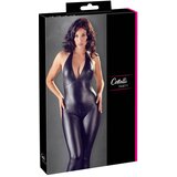 Cottelli Party - dekoltirani sjajni kombinezon (crni) | shoptok.hr