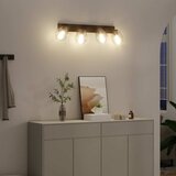  Stropni reflektor Crna 73.5 x 13 x 26 cm Staklo i Metal | shoptok.hr