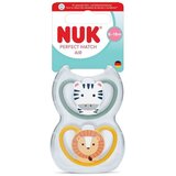 Nuk duda varalica - silikon Perfect Match Air 6-18 m, 2 kom sort. | shoptok.hr