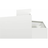  Vrtna saksija Bijelo 80 x 80 x 50 cm Čelična vrata | shoptok.hr